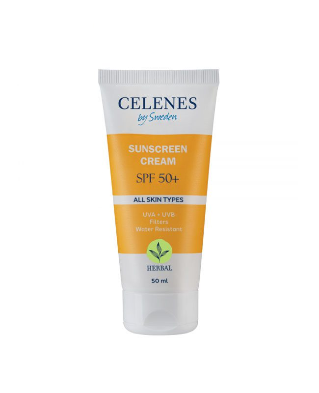 کرم ضد آفتاب سلنس SPF50 حجم 50 میلی لیتر
