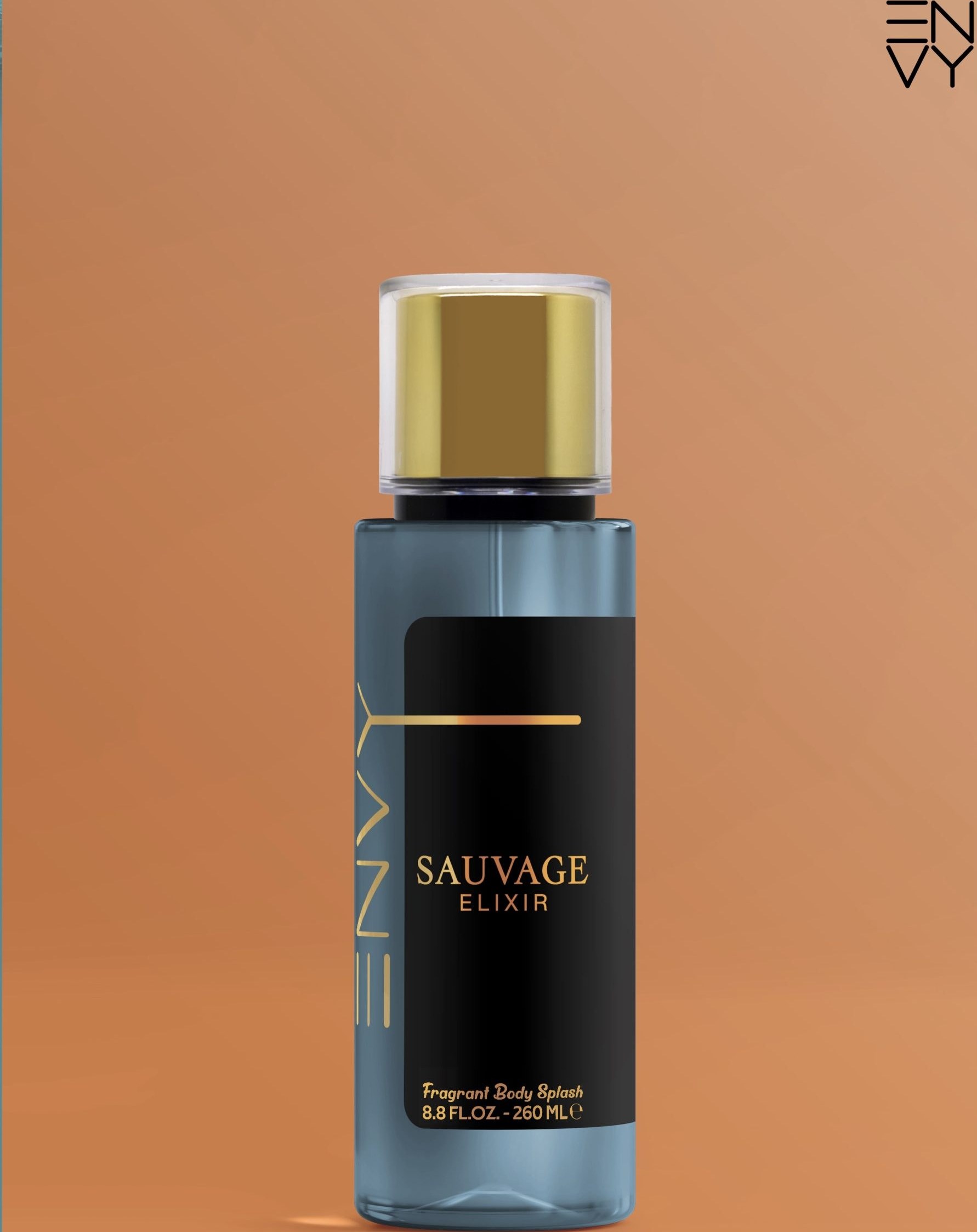 بادی اسپلش مردانه ENVY مدل savage elixir حجم ۲۶۰ میل